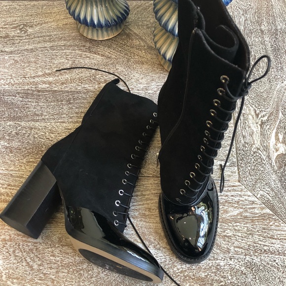 Capezzani Shoes - Capezzani Leather Lace Up Boots